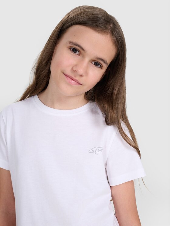 4F 4F T-Shirt 4FJRAW25TTSHU3157-91S Kolorowy Regular Fit