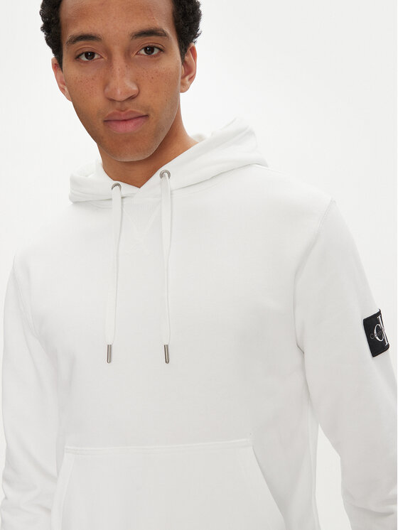 Calvin Klein Jeans Calvin Klein Jeans Mikina J30J323430 Bílá Regular Fit