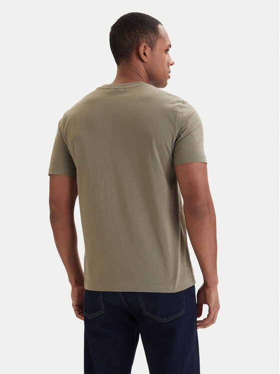 Aeronautica Militare Aeronautica Militare Tricou 261TS2534UJ00641 Verde Regular Fit