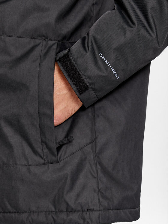 Columbia Columbia Zimní bunda Leif Trail™ Parka Černá Regular Fit