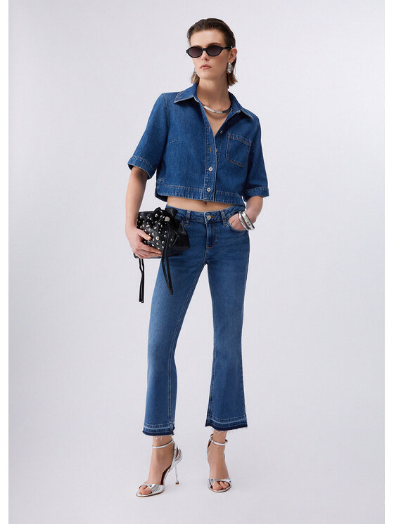 Liu Jo Liu Jo Jeans UA6022D031078800 Celeste Regular Fit