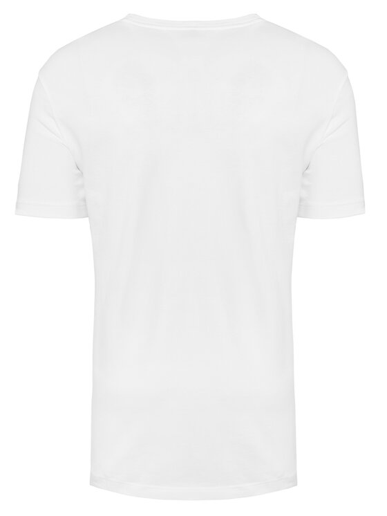 Lacoste Lacoste T-Shirt TH8309 Biały Regular Fit