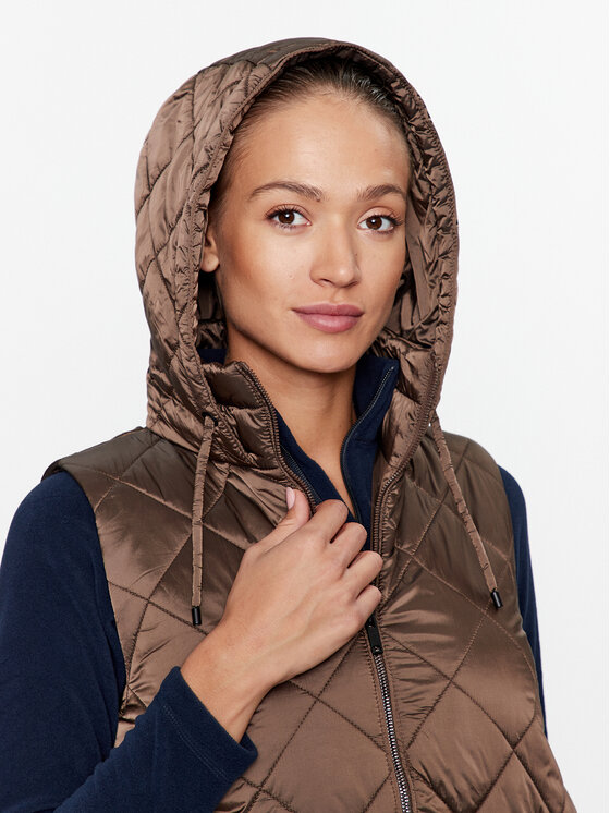 CMP CMP Αμάνικο Μπουφάν 33K3686 Καφέ Regular Fit