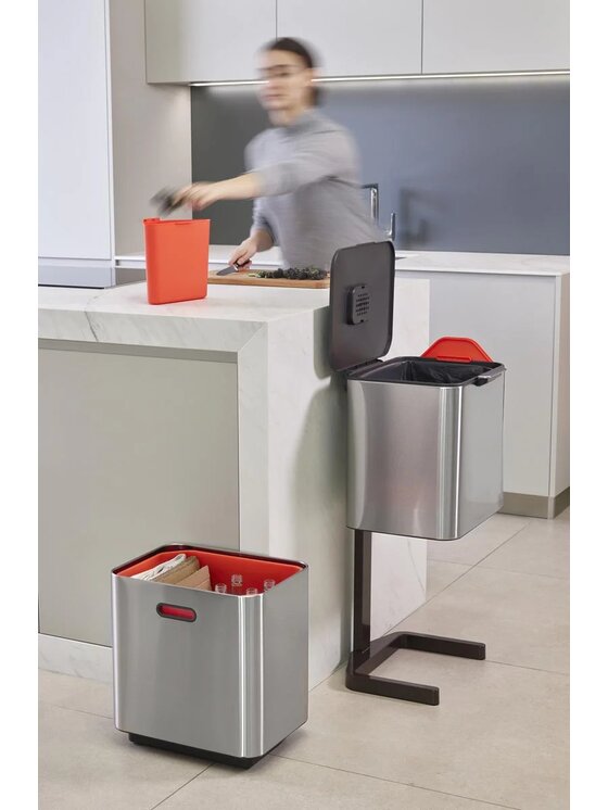 Joseph Jospeh Joseph Jospeh Kosz na śmieci Joseph Joseph Intelligent Waste Pomarańczowy