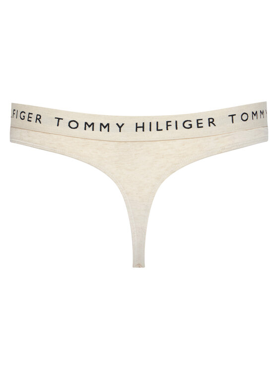 Tommy Hilfiger Tommy Hilfiger Kalhotky string UW0UW06227 Écru