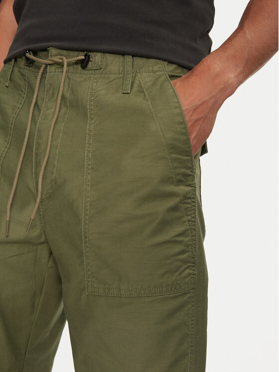 Levi's® Levi's® Auduma bikses A9210-0004 Zaļš Loose Fit