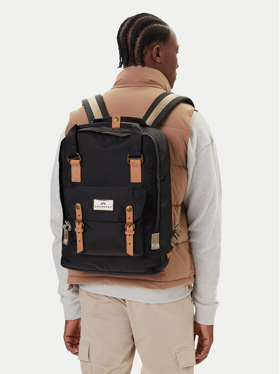 Doughnut Doughnut Σακίδιο Macaroon Large Jungle D011JG2-0003-F Μαύρο
