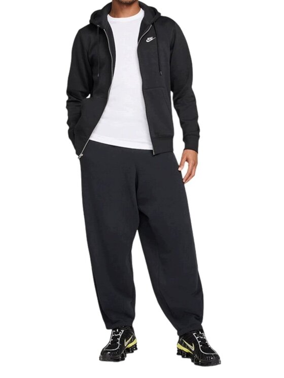 Nike Nike Bluza Club Czarny Standard Fit