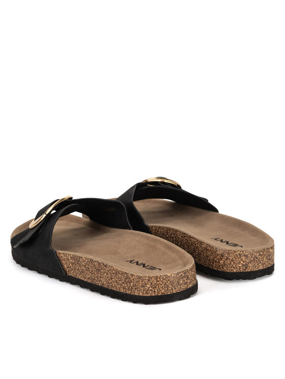 JENNY JENNY Natikače LB-P1598-YLD Crna