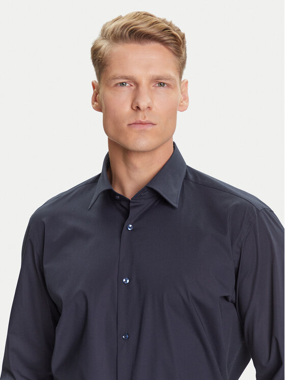 BOSS BOSS Cămașă H-Joe 50545075 Bleumarin Regular Fit