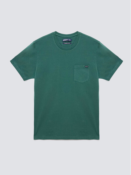 BIG STAR BIG STAR T-Shirt CARBON Zielony Basic Fit