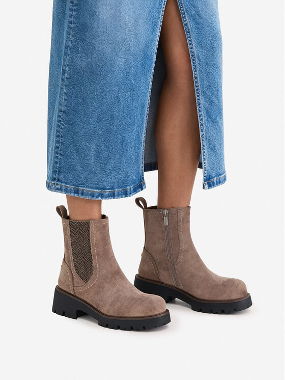 Clara Barson Clara Barson Stiefeletten CEO-WS6381-01 Beige