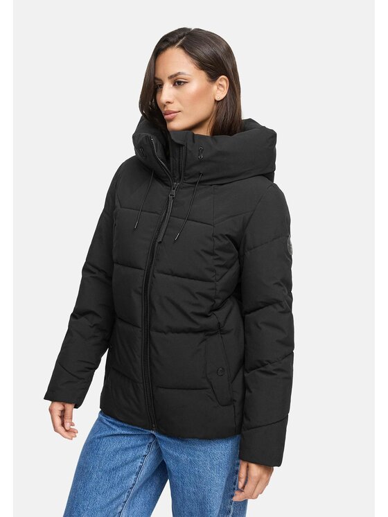 Marikoo Marikoo Kurtka zimowa Kuscheltatze Czarny Regular Fit