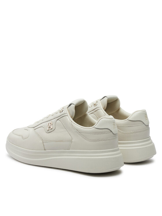 Tommy Hilfiger Tommy Hilfiger Tenisice Lux Pointy Court Sneaker FW0FW07991 Écru