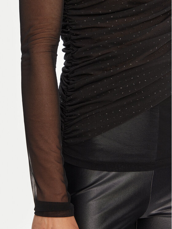 Versace Jeans Couture Versace Jeans Couture Majica 78HAH600 Crna Slim Fit