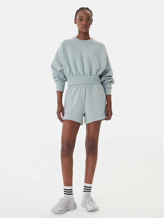 adidas adidas Світшот Soft Lux KA7015 Зелений Loose Fit