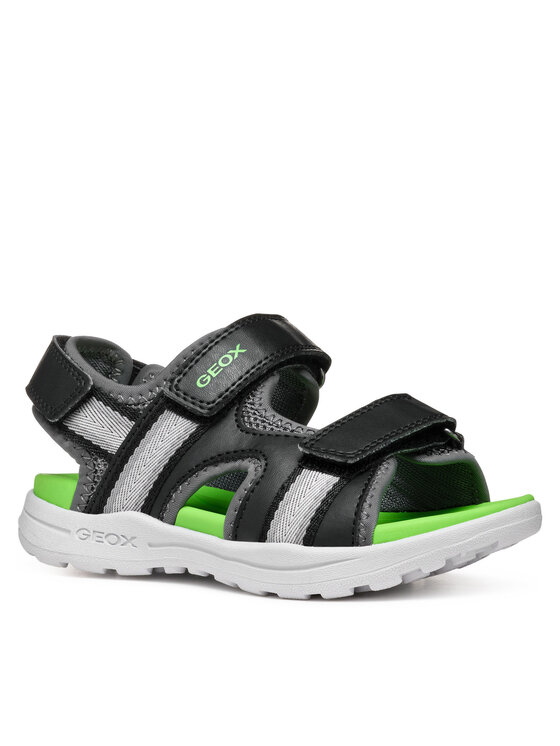 Geox Geox Sandali J Vaniett J555XB 1454 C0016 S Črna