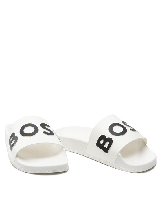 BOSS Boss Iešļūcenes Bay 50471271 10242218 01 Balts