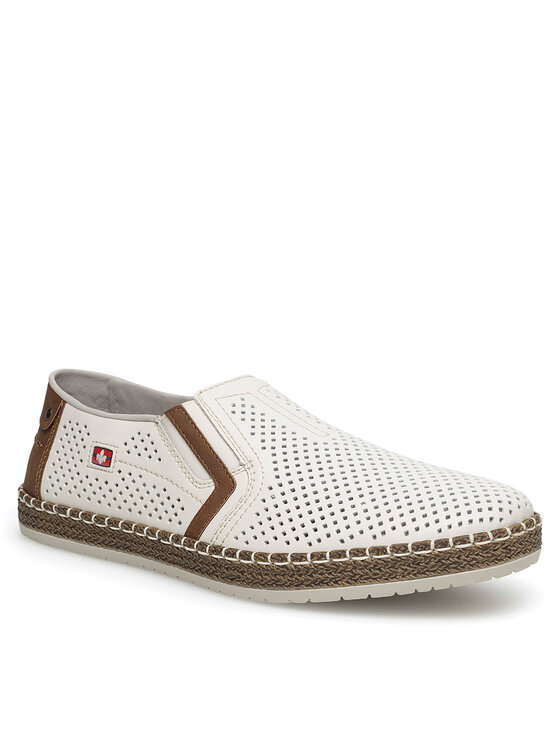 Rieker Rieker Halbschuhe B5297-80 Weiß