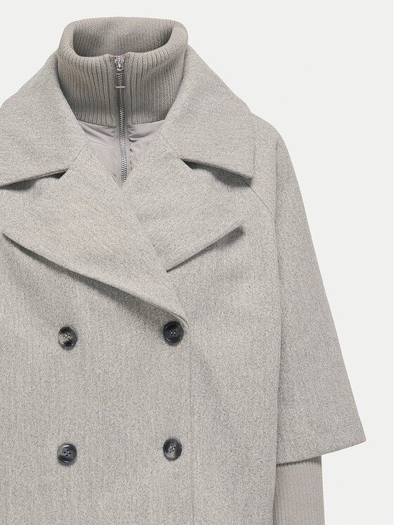JDY JDY Преходно яке Hannah 15337889 Сив Regular Fit