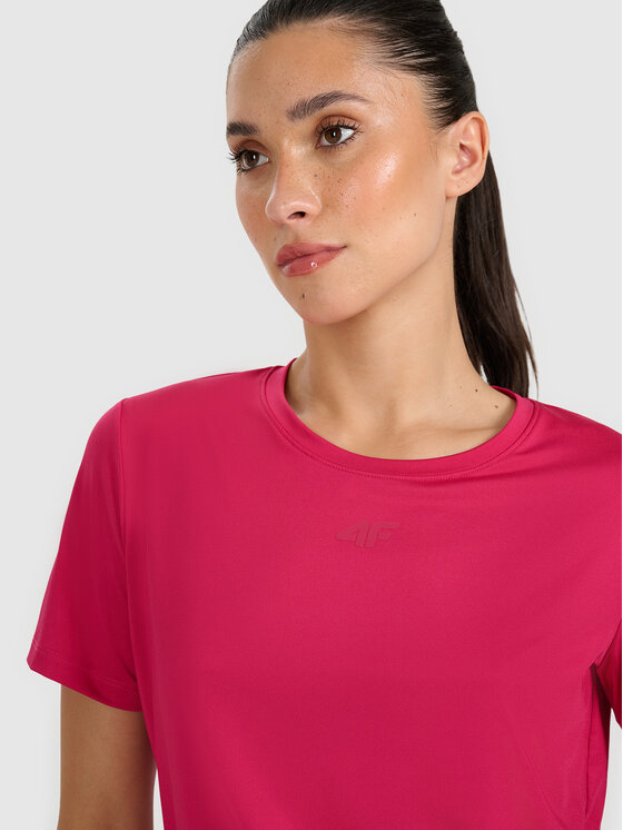 4F 4F Koszulka techniczna MULTI ACTIVE Różowy Regular Fit