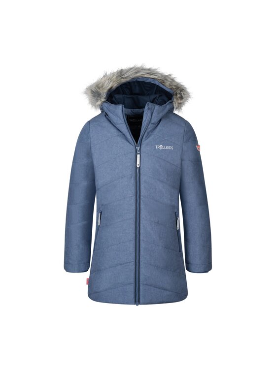 TROLLKIDS TROLLKIDS Kurtka zimowa 133-184 Niebieski Regular Fit