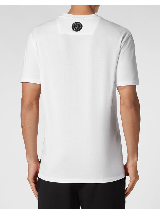 Plein Sport Plein Sport T-Shirt 7845 Biały Regular Fit