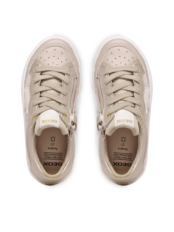 Geox Geox Sneakersy J Gisli Girl J654NC 0BC07 C5000 D Beżowy