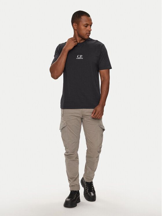 C.P. Company C.P. Company T-Shirt 17CMTS167A005100W Σκούρο μπλε Regular Fit