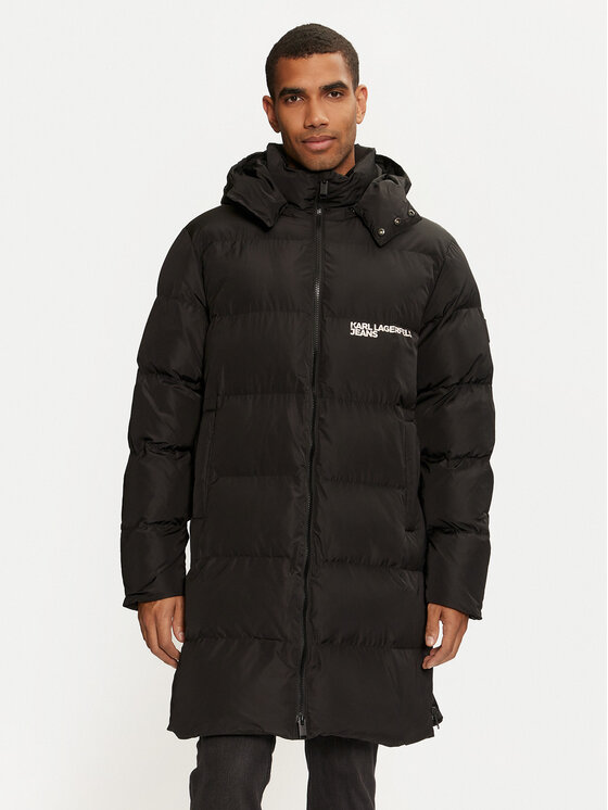 Winterjacke Karl Lagerfeld Jeans, Größe S Schwarz 246D1510