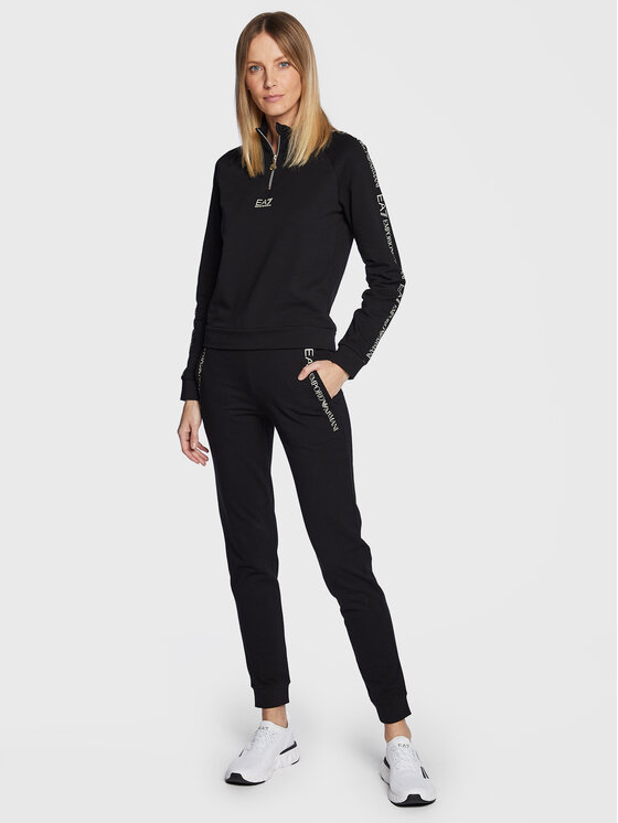 Felpa 6LTM11 TJFTZ 0200 Nero Regular Fit