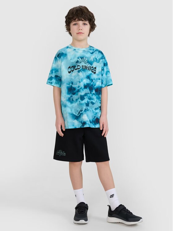 4F 4F T-Shirt 4FJWSS25TTSHM1916-90A Kolorowy Oversize