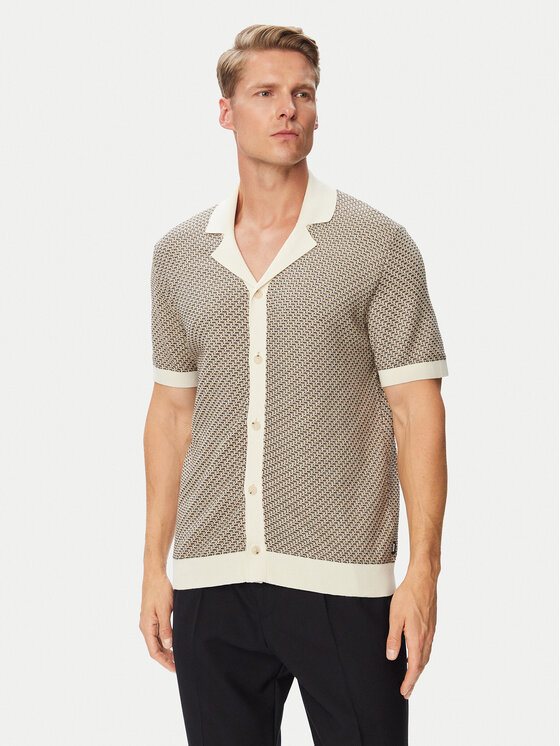 BOSS BOSS Ing H-Lomare 50570555 Bézs Regular Fit