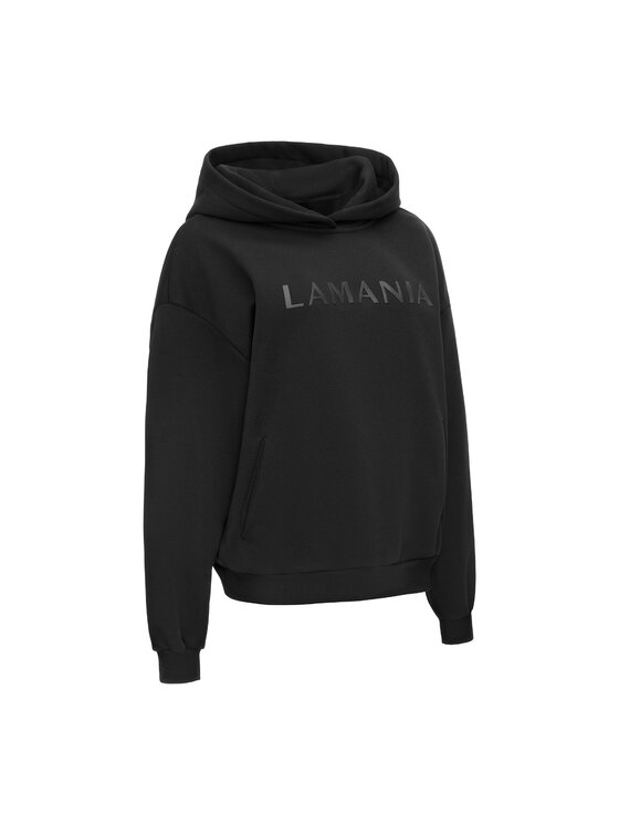La Mania La Mania Felpa MONOCHROME 3 Nero Classic Fit