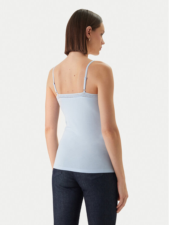 Morgan Morgan Top 192-BARBA.N Celeste Slim Fit