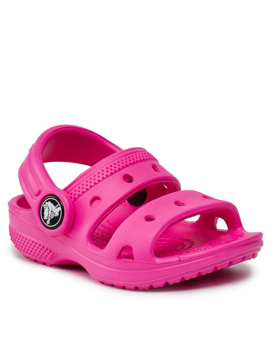 Crocs Crocs Sandali Classic Kids Sandal T 207537 Roza