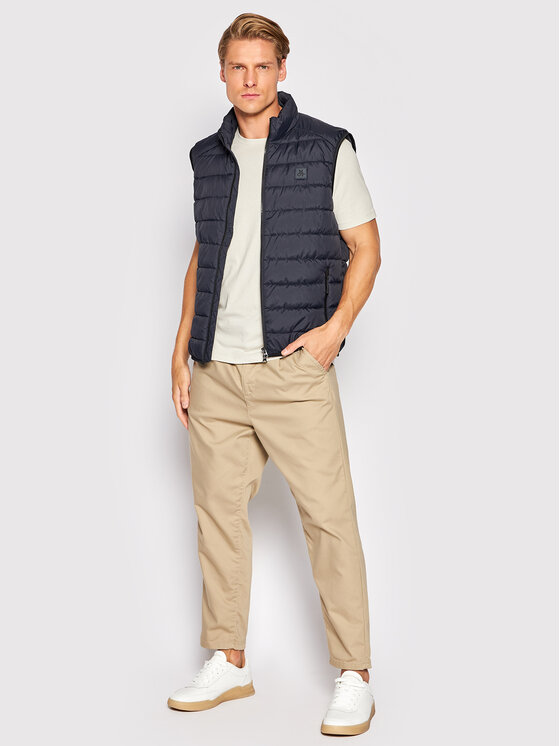 Marc O'Polo Marc O'Polo Weste B21 0960 72022 Dunkelblau Regular Fit