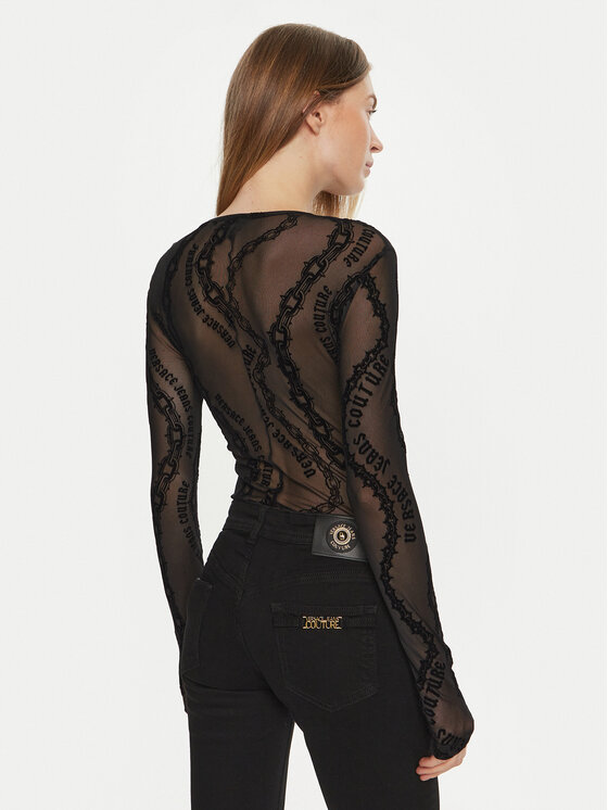 Versace Jeans Couture Versace Jeans Couture Body 77HAM2A1 Schwarz Slim Fit