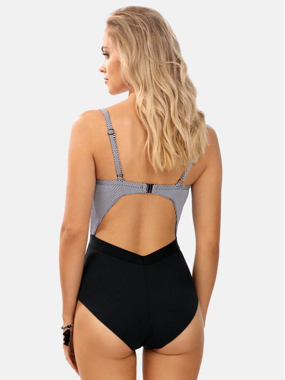 Miss Lou Miss Lou Costume da bagno J-ML029 Nero