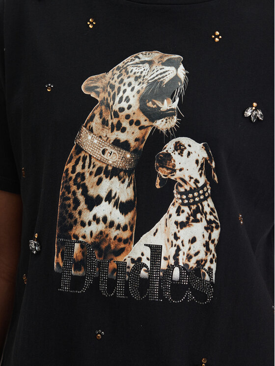 Liu Jo Liu Jo T-shirt WA6331 JS904 Nero Regular Fit