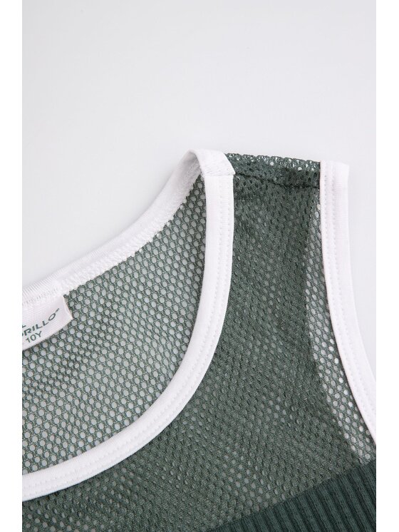 Coccodrillo Coccodrillo Tank top WC6143401JGJ-011 Zielony Regular Fit