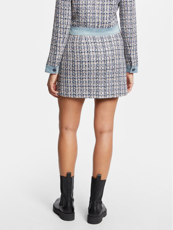 Morgan Morgan Minigonna 241-JOUCO Blu Regular Fit