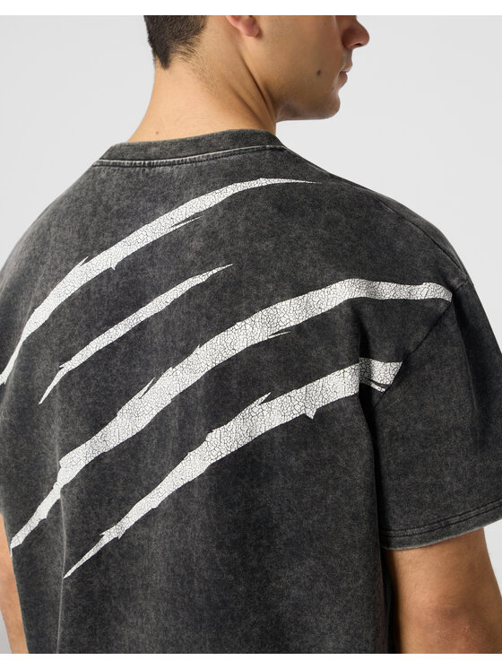 Plein Sport Plein Sport T-Shirt 31017 Černá Regular Fit