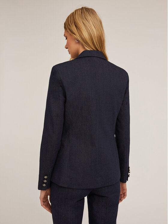 Motivi Motivi Giacca di transizione Q694Q000893N034 Blu Slim Fit