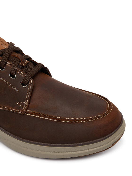 Clarks Clarks Félcipő Mullan Moc 26184427 Barna