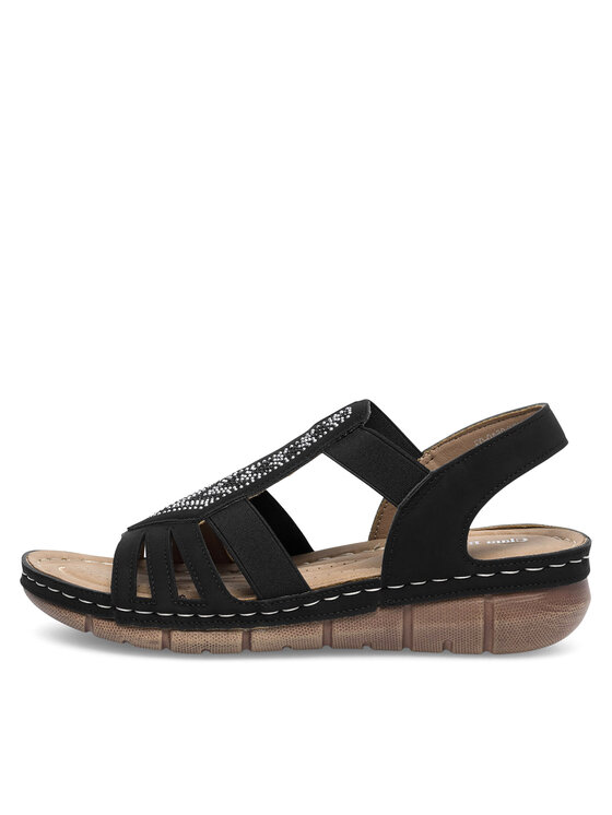 Clara Barson Clara Barson Sandalen WYL0510-03 Schwarz