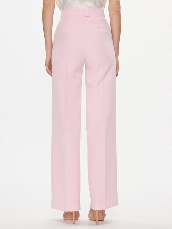 Maryley Maryley Παντελόνι υφασμάτινο 24EB515/43OR Ροζ Relaxed Fit