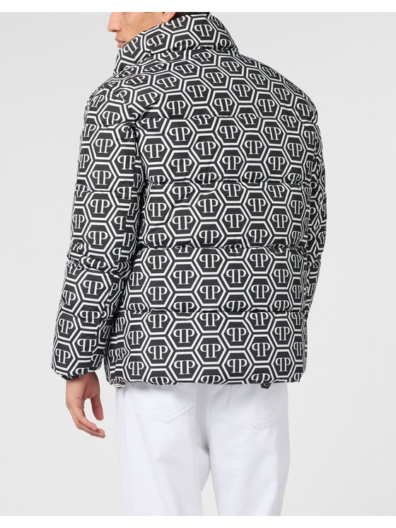 PHILIPP PLEIN PHILIPP PLEIN Kurtka puchowa 28623 Czarny Regular Fit