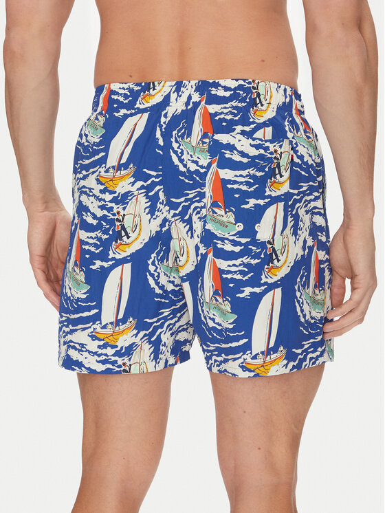 Tommy Hilfiger Tommy Hilfiger Шорти для плавання UM0UM03491 Голубий Regular Fit