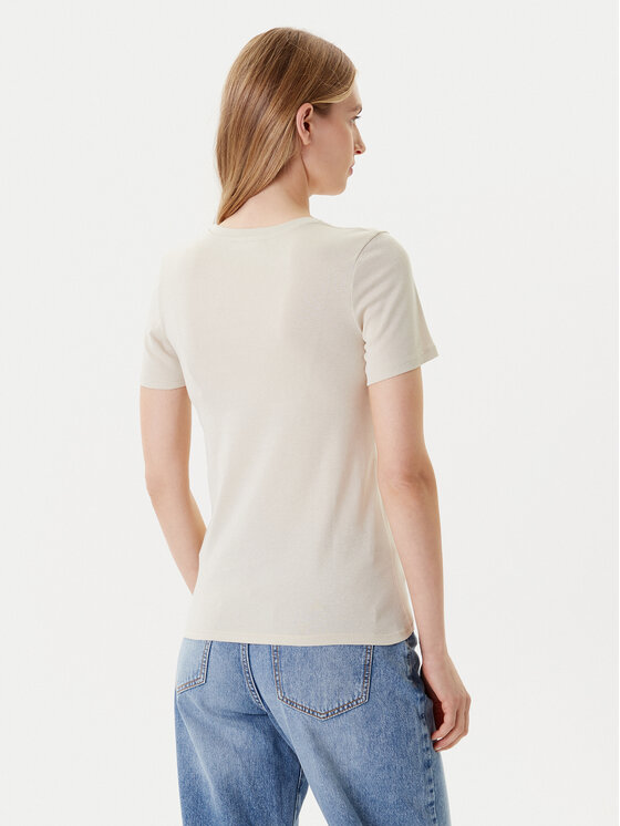 United Colors Of Benetton United Colors Of Benetton T-särk 3GA2E4230 Beež Regular Fit